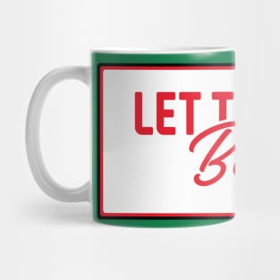 Let The Day Begin Vintage Typography Mug